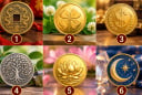 Chọn 1 đồng tiền bạn ấn tượng nhất để xem mức độ giàu có trong tương lai của bạn