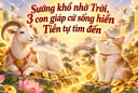 Sướng khổ nhờ Trời, 3 con giáp cứ sống hiền Tiền tự tìm đến