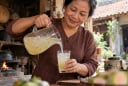 2 loại quả sẵn có trong vườn, pha nước vừa bổ vừa ngon