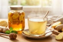 Vì sao nên uống nước gừng mật ong vào buổi sáng?