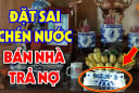 Bàn thờ nên để 3 chén hay 5 chén nước?