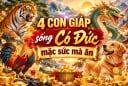4 con giáp sống Có Đức mặc sức mà ăn