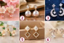 Chọn 1 chiếc khuyên tai: Bạn nữ tính thế nào trong mắt người khác?