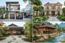 Chọn 1 ngôi nhà bạn thích nhất sẽ nói lên tương lai bạn giàu có cỡ nào?