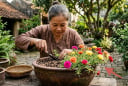 Mẹo trồng hoa mười giờ xanh mập, hoa bung nở quanh năm