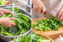 Nên rửa rau xong mới thái hay thái xong mới rửa?