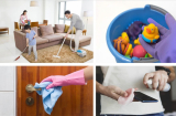 5 cách đơn giản để làm sạch nhà cửa, đồ dùng giúp hạn chế lây nhiễm virus SARS-CoV-2