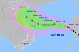 Tin bão Côn Sơn mới nhất: Liên tục tăng cấp, gây mưa lớn diện rộng