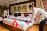 Vì sao khách sạn nào cũng để tấm khăn trải ngang giường: 90% người vào rồi mà không biết