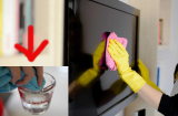 Đổ nước lã vào lau màn hình TV là hoàn toàn sai: Đây mới là cách làm sạch hết bụi, không xước