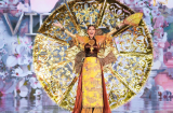 Áo dài “Trúc chỉ” của Thiên Ân lọt top 4 cuộc bình chọn trang phục dân tộc đẹp nhất