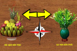 Lọ hoa trên bàn thờ đặt bên trái hay bên phải mới đúng? Làm sai bảo sao cầu khấn mấy cũng không có lộc