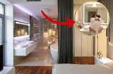 Phòng tắm nào trong khách sạn cũng lắp kính trong suốt, khách đến không biết tận dụng quá phí