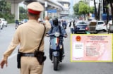 Người đi xe máy phải đổi Bằng lái xe, dùng mẫu cũ bị phạt đến 6 triệu, đúng không?