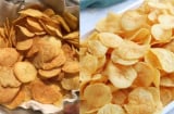 Cách làm bim bim khoai tây giòn rụm tại nhà, món ăn vặt lạ miệng