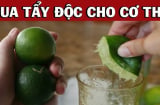 2 cách pha nước chanh uống: Thải mỡ nội tạng, tha hồ ngủ ngon