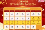 Chính thức Lịch nghỉ Tết Dương Lịch 2026: Nghỉ liên tiếp 4 ngày?