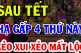 Hết Tết hạ gấp 4 thứ trên bàn thờ, giữ cố chỉ thêm mất lộc