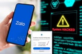 Thấy 2 thông báo này, Zalo đang bị theo dõi, chiếm quyền truy cập