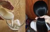 Nước vo gạo đừng vội đổ đi: Làm cách này đem gội đầu tóc con mọc lên tua tủa