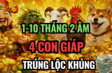 3 con giáp thư thả ăn chơi Thánh vẫn ban Lộc, 1 con giáp lao đao trả nghiệp đời