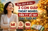 Đạp khổ đi lên: 3 con giáp thoát nghèo, tiền Tỷ về tay sau tuổi 40