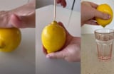 Cách pha nước chanh vàng uống mờ thâm nám, da trắng mịn
