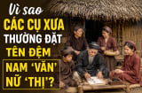 Vì sao các cụ xưa thường đặt tên đệm nam 'Văn', nữ 'Thị'?