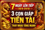 7 ngày lên tiếp (18/6-24/6), 3 con giáp Tiền Tài thay nhau tăng mạnh