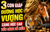 3 con giáp đường Học vượng, càng học cao Tiền càng dễ kiếm