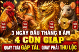 3 ngày đầu tháng 6 Âm, 4 con giáp quay trái gặp Tài, quay phải thu Lộc