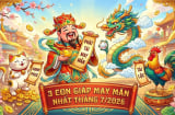 Chốt kèo lãi đậm, 4 con giáp giàu to từ 16/7 đến 24/7