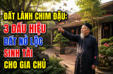 Đất lành chim đậu: 3 dấu hiệu đất Nở Lộc sinh tài cho gia chủ