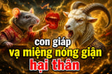 Nóng giận hại thân: 4 tuổi cuối năm 2026 dễ gặp họa vì Vạ Miệng