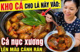 Kho cá cho lá này vào: Cá nục xương, lên màu cánh rán