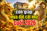 3 con giáp nhận vía mua đất cất nhà cuối 2026