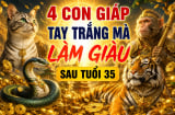 4 con giáp tay trắng mà làm giàu sau tuổi 35