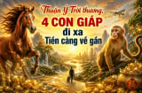 Thuận Ý Trời thương, 4 con giáp đi xa Tiền càng về gần
