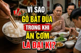 Vì sao gõ bát đũa trong khi ăn cơm là đại kị?