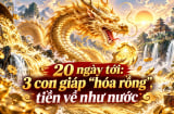 20 ngày tới: 3 con giáp “hóa rồng”, tiền về như nước