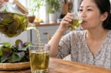 Cách nấu nước lá tía tô uống đẹp da, dưỡng tóc