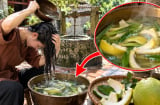 Mẹo nấu vỏ bưởi gội đầu kích tóc con mọc tua tủa