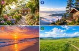 Đâu là cảnh mà bạn thấy đẹp nhất?