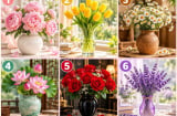 Hãy chọn 1 lọ hoa mà bạn thích nhất