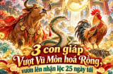 3 con giáp Vượt Vũ Môn hoá Rồng, vươn lên nhận lộc 25 ngày tới