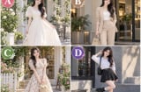 Hãy chọn bộ đồ mà bạn cho là hợp với cô gái trong ảnh nhất?
