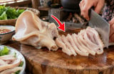 Cách luộc tai heo trắng giòn sần sật