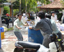Phú Yên: Lửa thiêu rụi nhà kho công ty dược