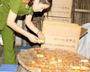 Thu giữ 2 tấn nhân bánh trung thu từ Trung Quốc