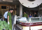 Cảnh tiệm vàng ở Thái Bình tan tành vì thuốc nổ